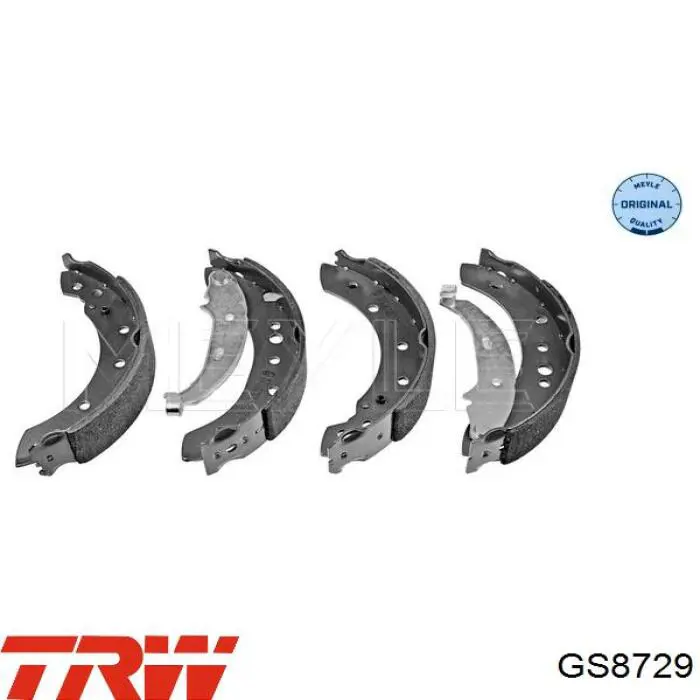 Comprar GS8729 TRW Zapatas de freno