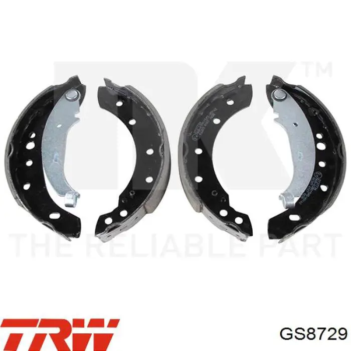 Zapatas de freno GS8729 TRW
