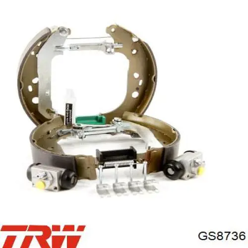 Zapatas de freno GS8736 TRW