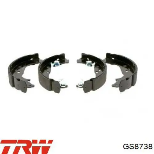 Zapatas de freno GS8738 TRW