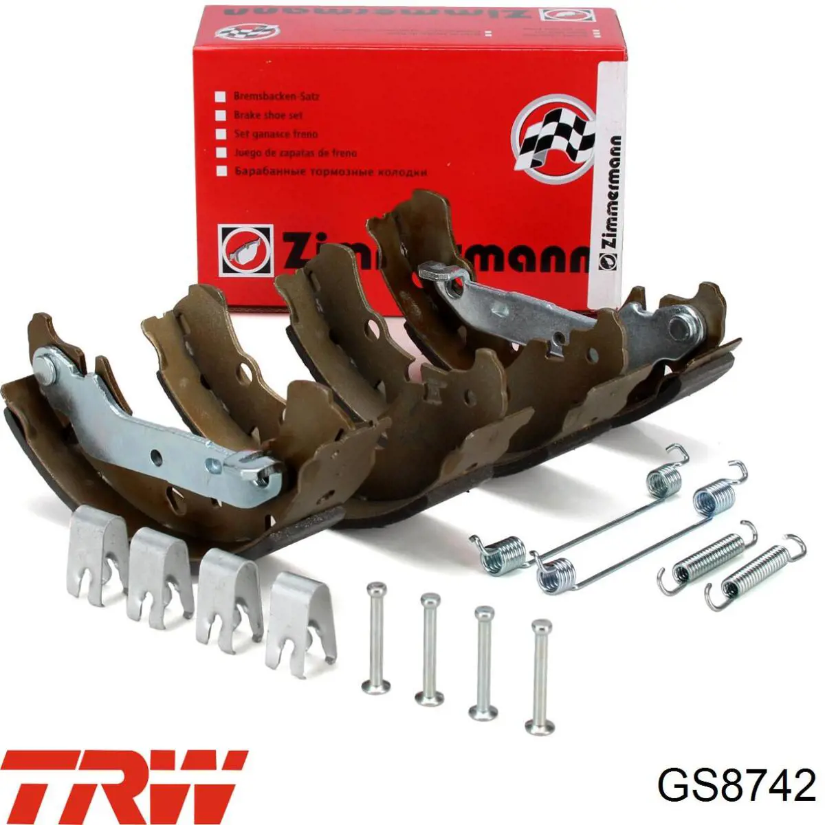 Comprar GS8742 TRW Zapatas de freno