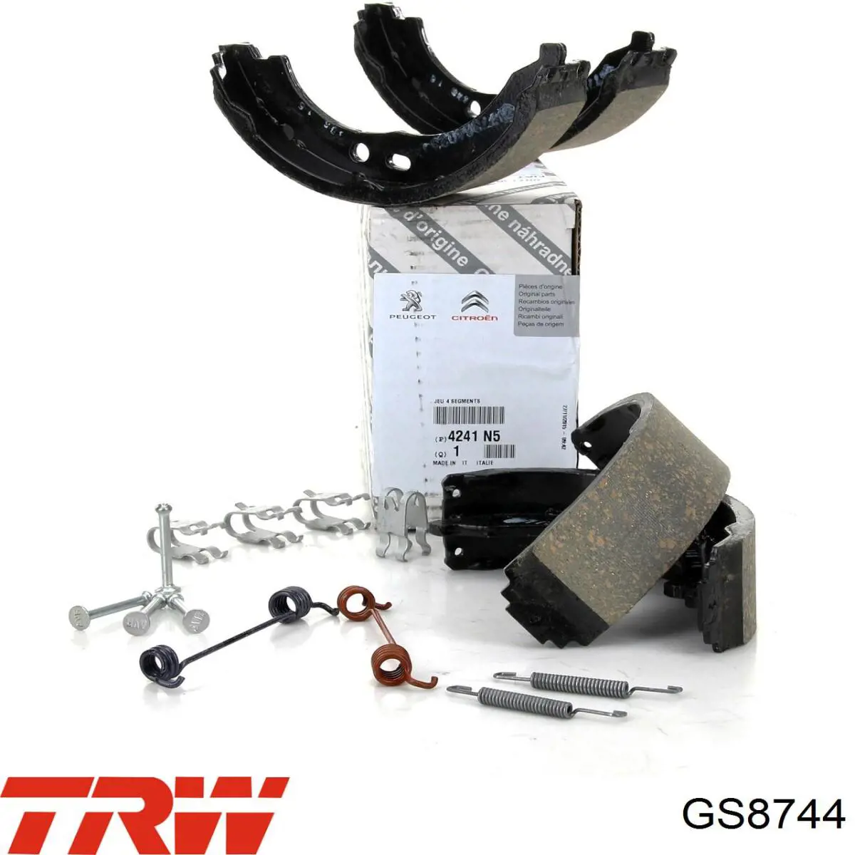 Comprar RB8744 Raiso Juego de zapatas de frenos, freno de estacionamiento