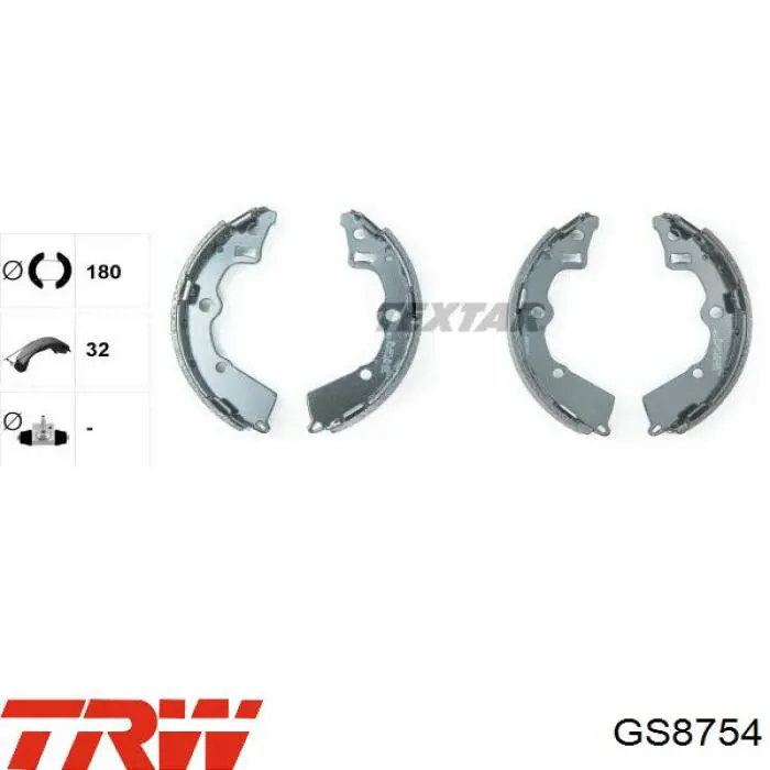 Zapatas de freno de tambor traseras Japan Parts GFK15AF precio, desde 23,88 EUR