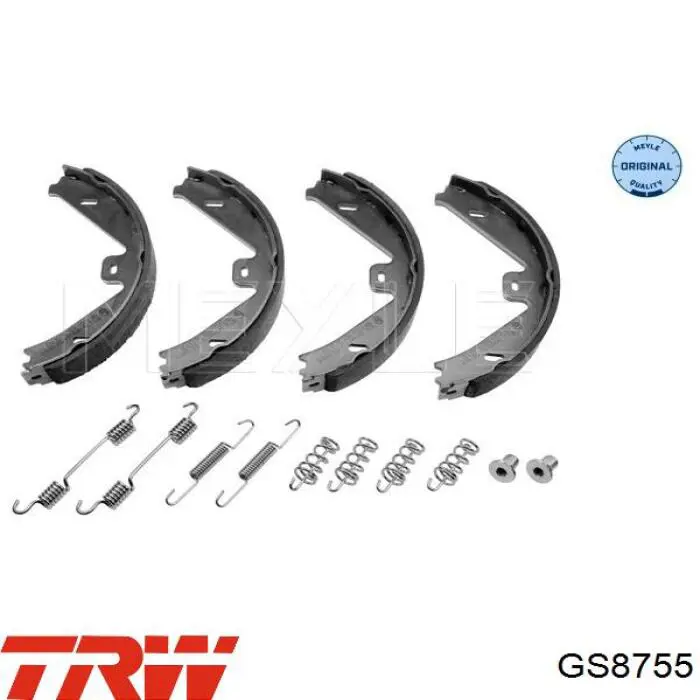 Comprar GS8755 TRW Juego de zapatas de frenos, freno de estacionamiento