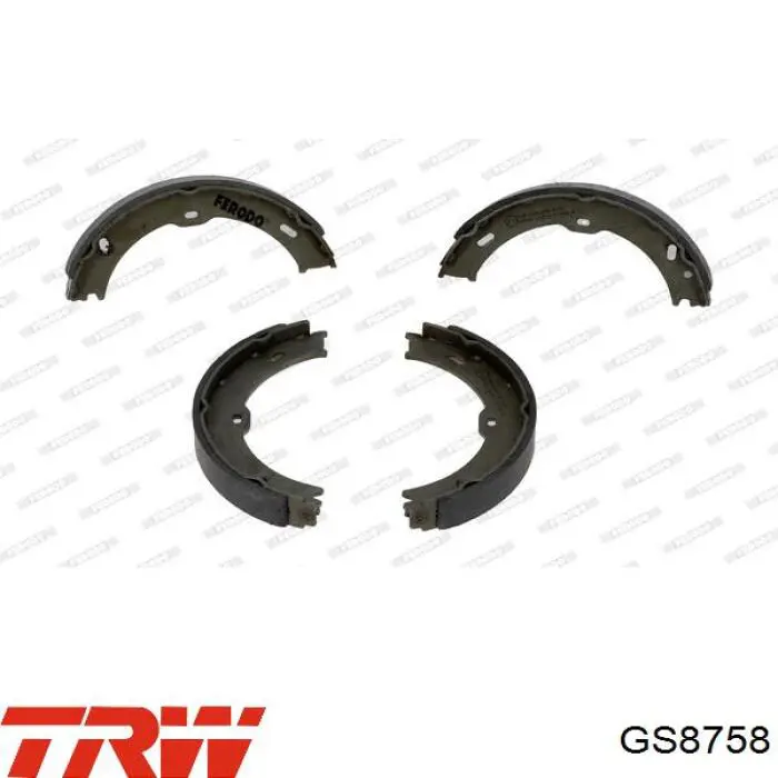 Zapatas de freno de mano 906420032028 Mercedes
