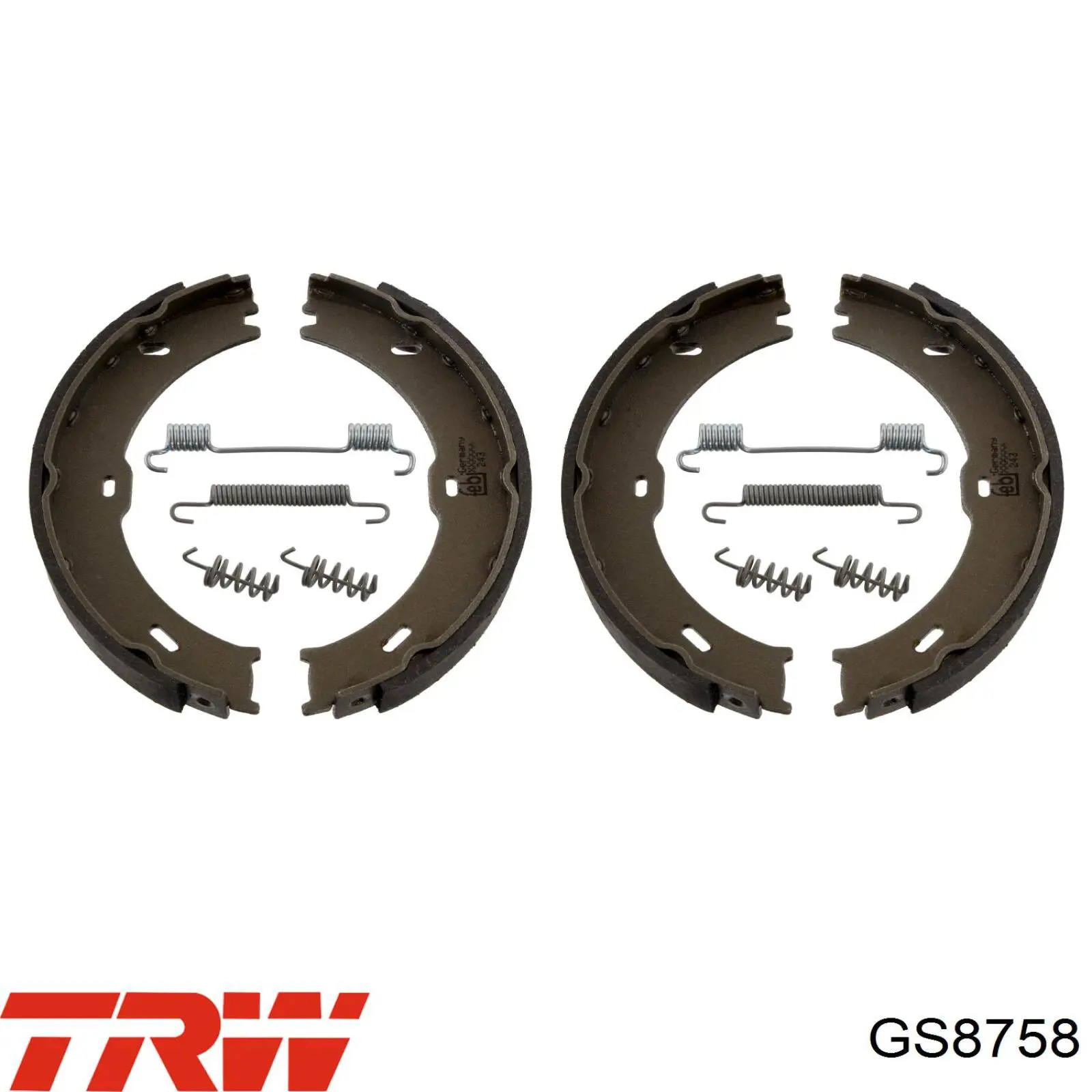 Zapatas de freno de mano Mercedes 906420032028 precio, desde 32,84 EUR
