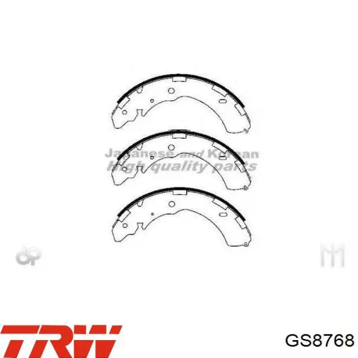 Comprar GS8768 TRW Zapatas de freno