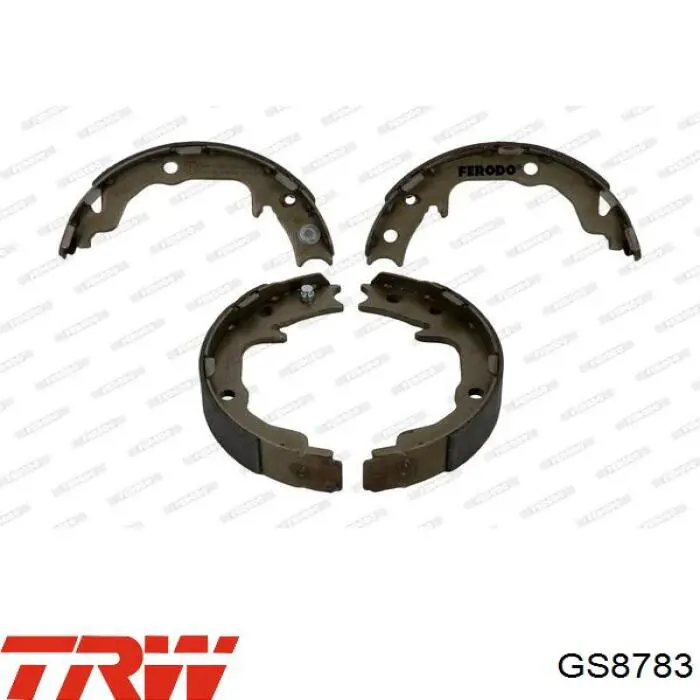 Zapatas de freno de mano GS8783 TRW