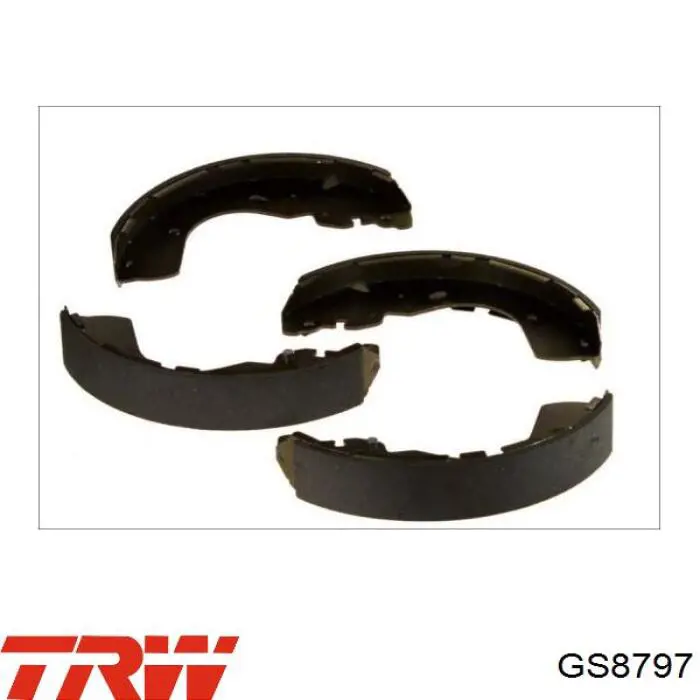 Zapatas de freno GS8797 TRW