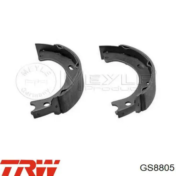 Zapatas de freno de mano GS8805 TRW
