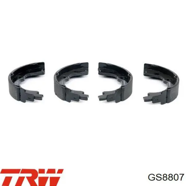 Zapatas de freno de mano GFK24AF Japan Parts