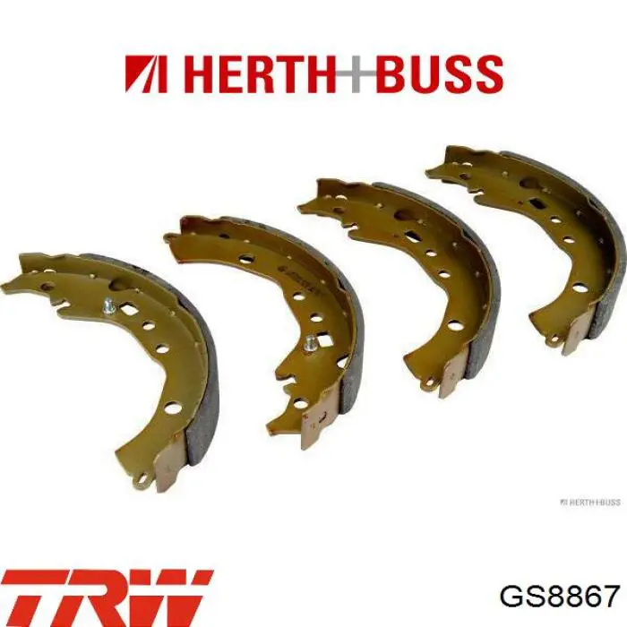 Zapatas de freno de tambor traseras Toyota 0449552121 precio, desde 37,00 EUR