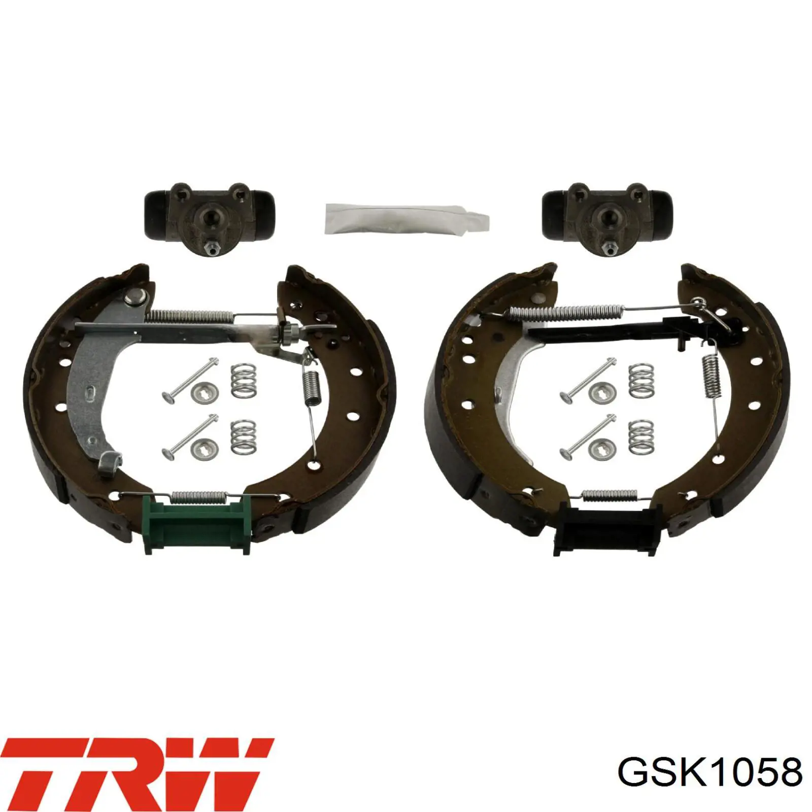 Kit de frenos de tambor, con cilindros, completo FMK326 Ferodo