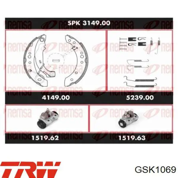 Comprar K61079 Brembo Zapatas de freno