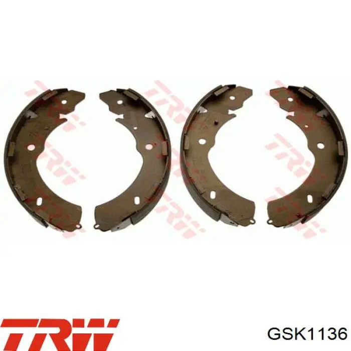 Zapatas de freno GSK1136 TRW