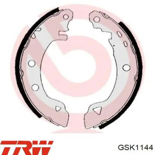Zapatas de freno traseras ABS 8136
