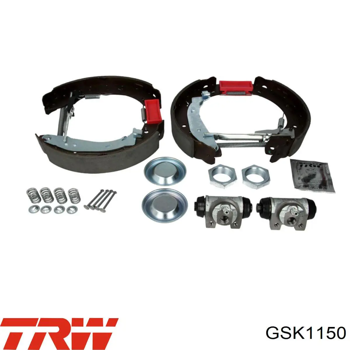 GSK1150 TRW kit de frenos de tambor, con cilindros, completo