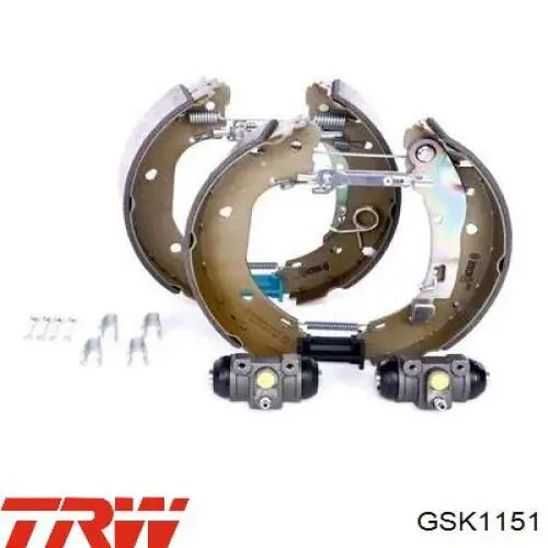 Zapatas de freno GSK1151 TRW