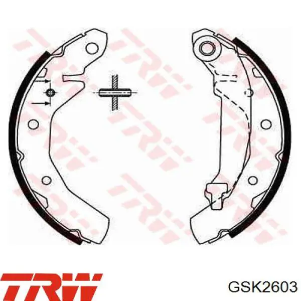 Comprar GSK2603 TRW Zapatas de freno