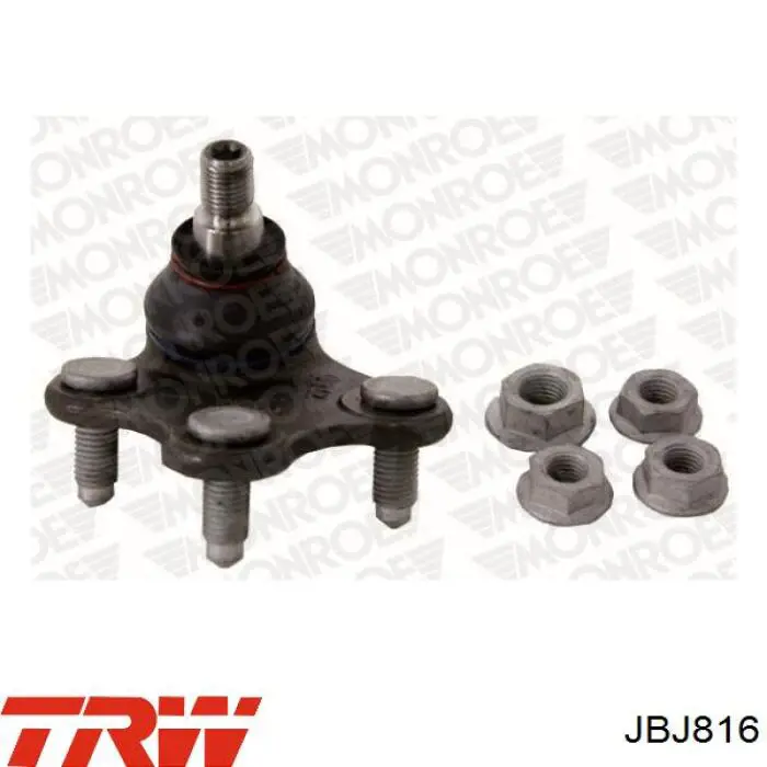 Rótula de suspensión inferior izquierda TRW JBJ816 precio, desde 17,64 EUR
