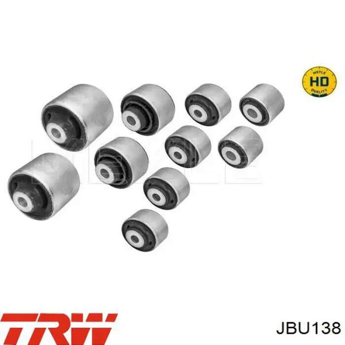 Comprar JBU138 TRW Buje del brazo de suspensión delantero superior