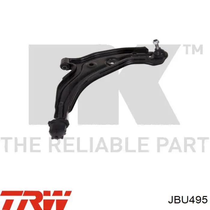 JBU495 TRW barra oscilante, suspensión de ruedas delantera, inferior derecha