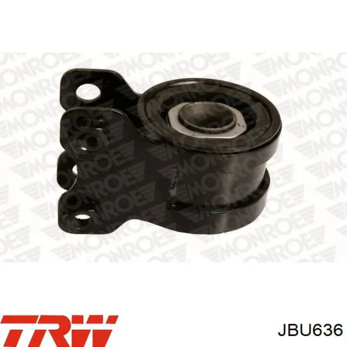 JBU636 TRW silentblock de brazo de suspensión trasero superior