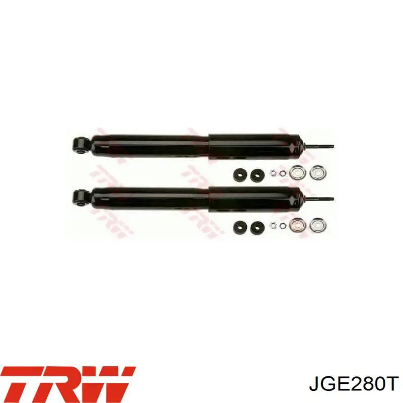 Amortiguador trasero TRW JGE280T precio, desde 26,55 EUR