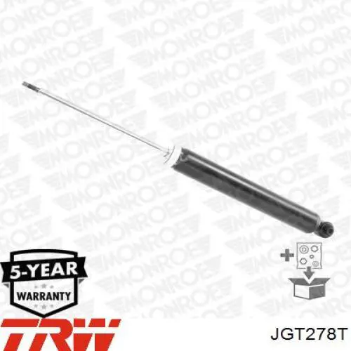 Amortiguador trasero TRW JGT278T precio, desde 38,48 EUR