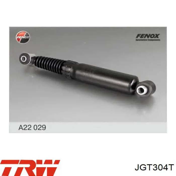 Amortiguador trasero JGT304T TRW