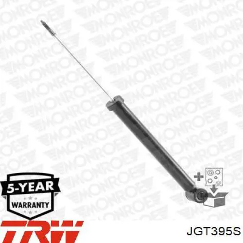 Amortiguador trasero TRW JGT395S precio, desde 38,61 EUR