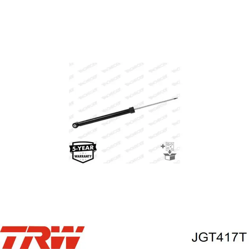 Amortiguador trasero JGT417T TRW