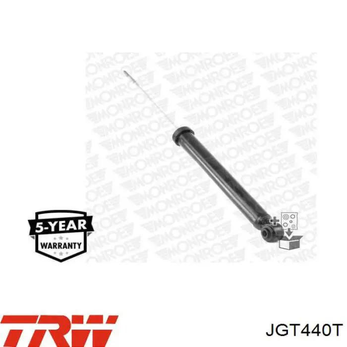 Amortiguador trasero TRW JGT440T precio, desde 32,28 EUR