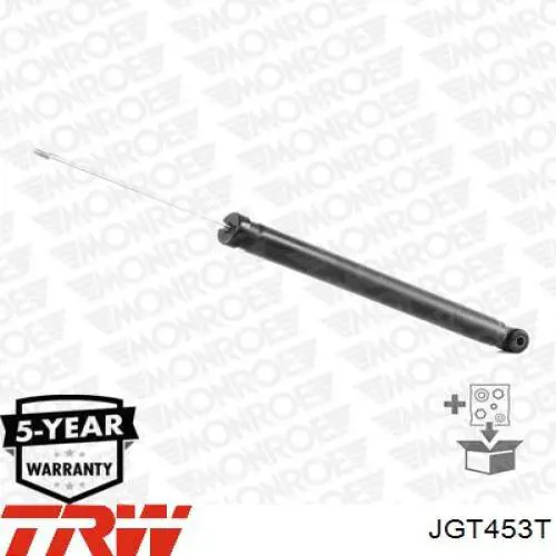Amortiguador trasero TRW JGT453T precio, desde 43,70 EUR