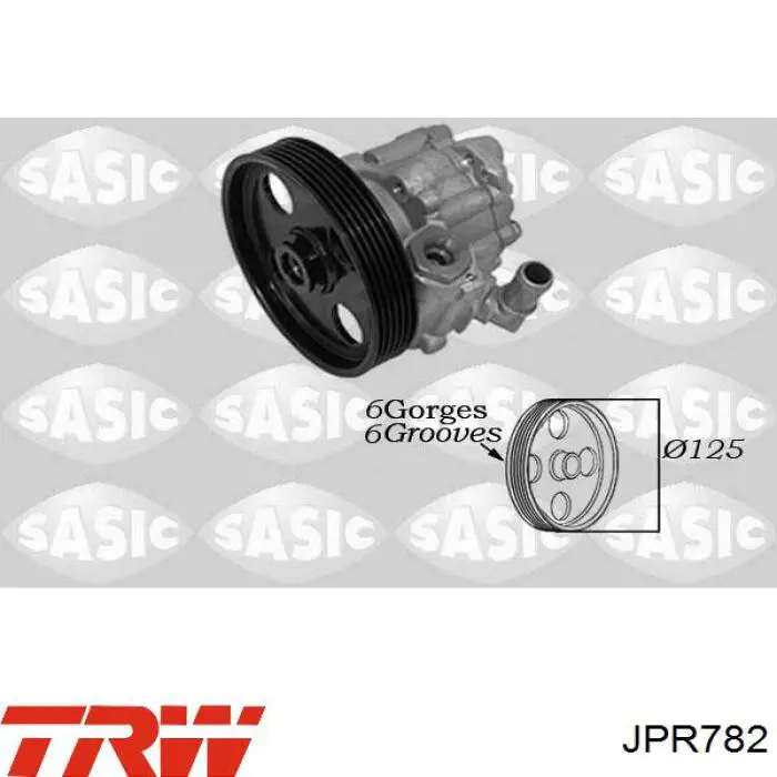 JPR782 TRW bomba hidráulica de dirección