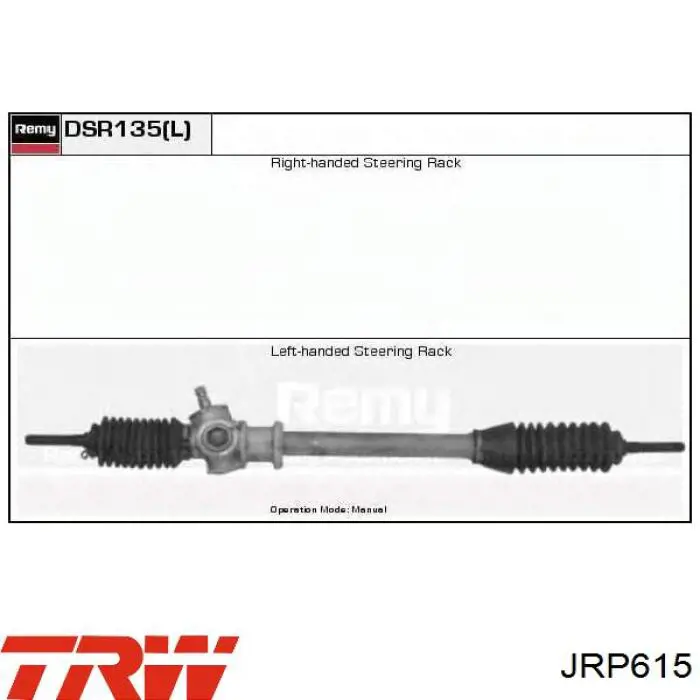 JRP615 TRW cremallera de dirección