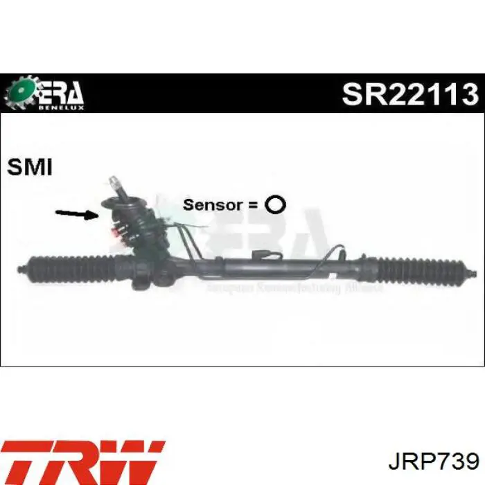 Engranaje de dirección TRW JRP739 precio, desde 174,24 EUR