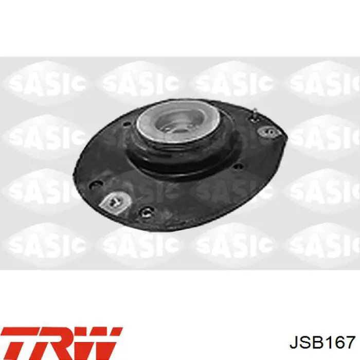 JSB167 TRW soporte amortiguador delantero izquierdo