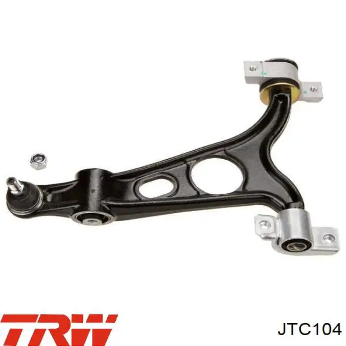 Brazo inferior izquierdo de la suspensión delantera TRW JTC104 precio, desde 93,61 EUR