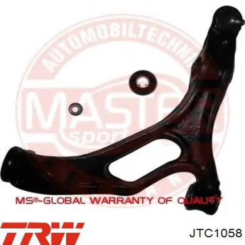 Brazo inferior derecho de la suspensión delantera TRW JTC1058 precio, desde 95,86 EUR