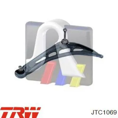 Comprar JTC1069 TRW Brazo inferior izquierdo de la suspensión delantera