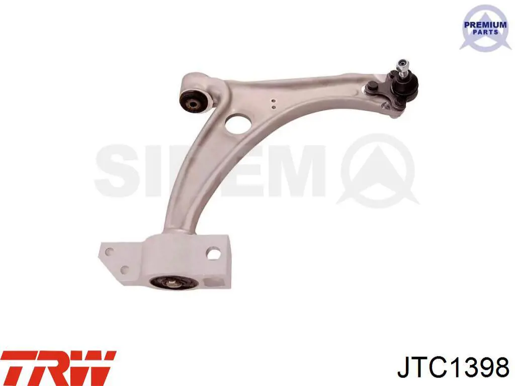 Brazo inferior izquierdo/derecho de suspensión delantera JTC1398 TRW
