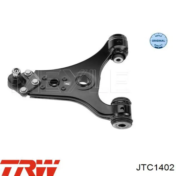 Brazo inferior izquierdo de la suspensión delantera A1693300907 Mercedes
