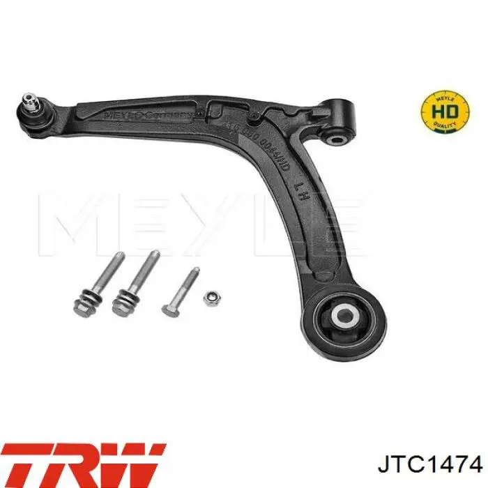 Brazo inferior izquierdo de la suspensión delantera Triclo 774567