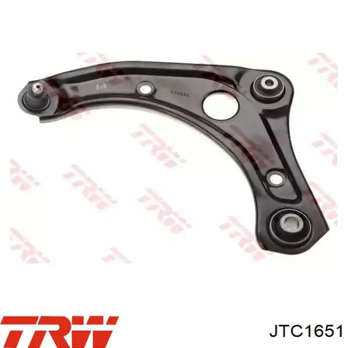 Brazo inferior izquierdo de la suspensión delantera TRW JTC1651 precio, desde 66,55 EUR