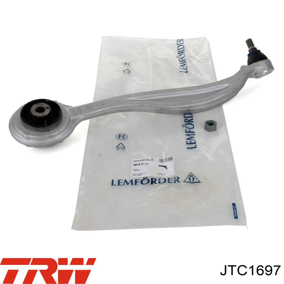 Brazo superior derecho de la suspensión delantera TRW JTC1697 precio, desde 107,45 EUR