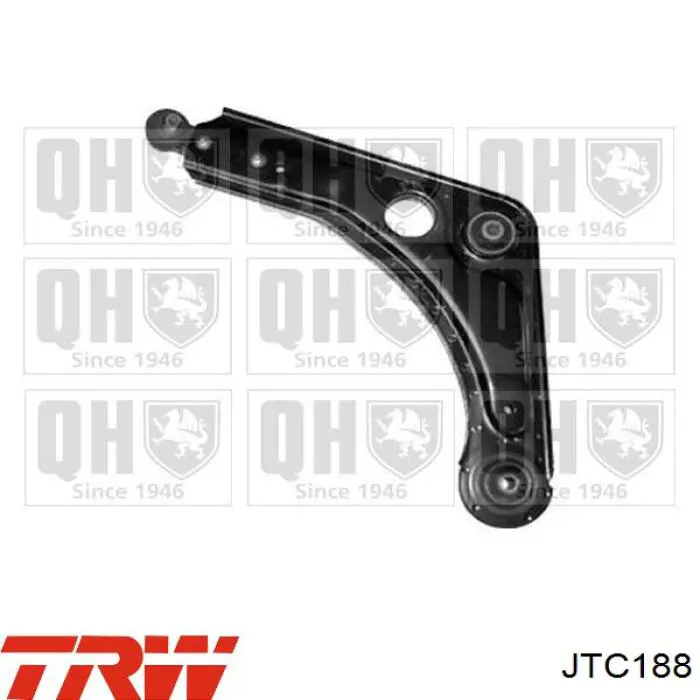 94AB3051AA Ford Brazo inferior izquierdo de la suspensión delantera