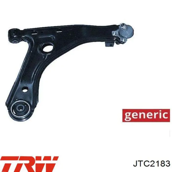 Brazo inferior derecho de la suspensión delantera TRW JTC2183 precio, desde 63,52 EUR