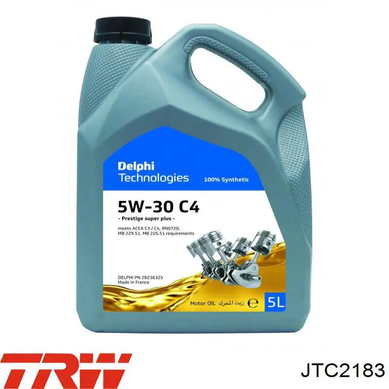 JTC2183 TRW Brazo inferior derecho de la suspensión delantera