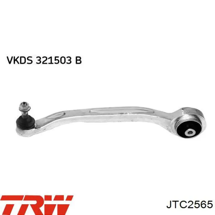 Brazo inferior izquierdo de la suspensión delantera TRW JTC2565 precio, desde 62,51 EUR
